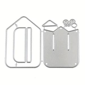 Pencil Die Cut Metal Embossing Stencils Carbon Steel Cutting Die Scrapbooking Die for Card Making Journal Photo Album