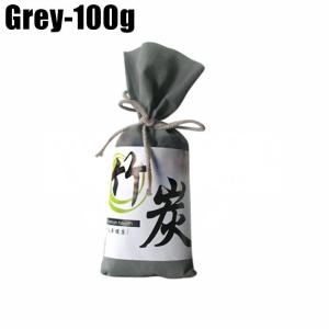 100g Activated Bamboo Charcoal Bag Odour Absorbing Air Purifier Charcoal Shoe Deodorizer Bag Closet Formaldehyde Remover Car Home Air Freshener Bag Natural Dehumidifier