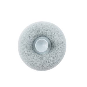 Soft Exfoliating Bath Ball with Suction Cup - Gentle Scrubbing & Foaming Shower Sponge for Smooth Skin