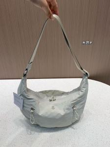 lulu2026 Croissant 6L shoulder crossbody dumpling bag 13L Large-capacity sports bag yoga bag
