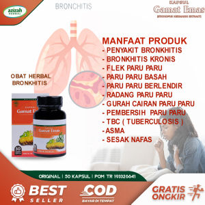 Obat Bronkhitis Kronis Akut Infeksi Paru Paru Ispa Pneumonia TBC Flek Paru Paru Radang Asma Sesak Nafas Gurah Cairan Di Paru Paru Basah Pembersih Paru Kotor Kanker Paru Paru dengan Kapsul Gamat Emas