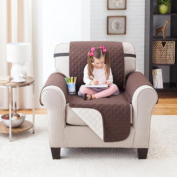 Couch Coat Reversible Sofa Cover Slipcover Furniture Protector, Couch ...
