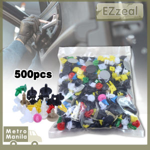 500pcs/Pack Car Fender Plastic Clips Auto Plastic Fastener For Bumper Interior