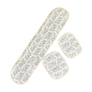 3 cái xe đẩy em bé tay lái & Vai Bộ dây đai mềm mại Breathable bông xe đẩy em bé Phụ kiện cho Comfort bảo vệ