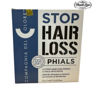 Huyết thanh chống rụng tóc DEL COLORE Stop Hair Loss 12x7ml