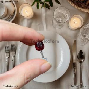 [COD] Technicolore ชุดโมเดลจำลองบ้านตุ๊กตาไวน์ขนาดเล็ก1ชุดอุปกรณ์ตกแต่งบ้านตุ๊กตาไวน์ขนาดเล็ก1:12 1ชุด