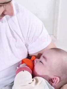 Mombella Baby Soothing Mushroom Tooth Teether Toy Anti-Cheating Hand Preventing Chewing Stick Silicone Material Infant Teeth Grinding Stick  end