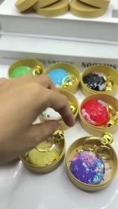 Cute Dumpling Squishy Keychain with Bell Steamer Simulation Baozi Squeeze Fidget Toy Colorful Cartoon Stress Relief Bag Pendant Gift for Teens Adults