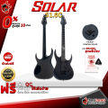 กีต้าร์ไฟฟ้า Solar S1.6C สี Carbon Black Matte - Electric Guitar Solar S1.6C ,ฟรีของแถมครบชุด ,พร้อมSet Up&QCเล่นง่าย เต่าเเดง. 