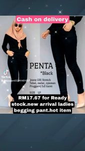 Plus Size Stretchable Waist Slim Fit Jeggings Blue Jeans for Women Wholesale KL