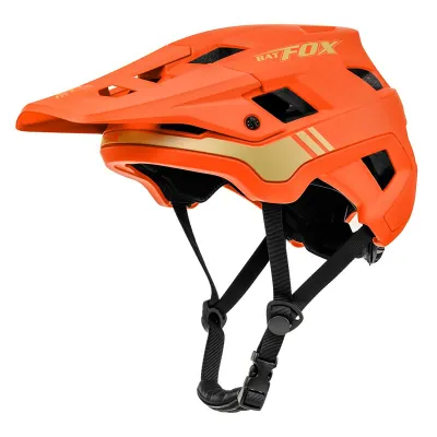 BATFOX หมวกกันน็อคจักรยาน MTB หมวกกันน็อคจักรยานเสือภูเขาชิ้นเดียวหมวกกันน็อคขี่จักรยานปิดถนนสเก็ตบอร์ดหมวกกันน็อค LA303