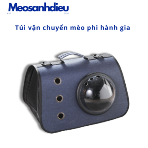 Túi vận chuyển chó mèo MDEHO -Túi phi hành gia- Mèo Sành Điệu
