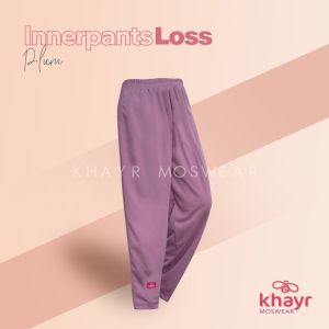 Celana Gamis Jumbo Inner Pants Loss Khayr Moswear Hijab - Hemat Harga Grosir