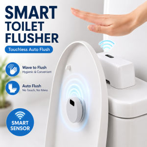 Toilet Smart Sensor Flush Contactless Infrared Sensor Button Flush Toilet Fully Automatic