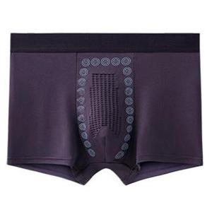 Mens Massage Therapy Underwear Breathable Elastic Waistband Boxer Briefs Shorts Underpants for Sports and Everyday Wear
