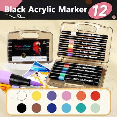 12/60/80PCS Marker Colored Pen Set Coloring Pens Highlighter Pen Marker Set Art Supplies