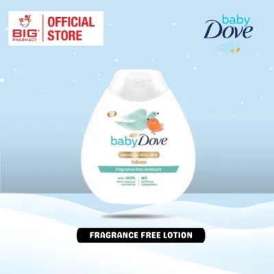 Baby Dove Head To Toe Wash 400ml / Lotion 200ml (FRAGRANCE FREE / RICH MOISTURE)
