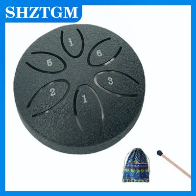 SHZTGM Rain Drum Rain Drum For Outside When It Rains Rain Drum For Outside Garden Chakra Drum Chakra Drum For Rain Outdoor 6 Note