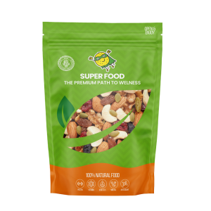 Diabetic Trail Mix (Healthy Nuts and Dried Fruits Snacks)