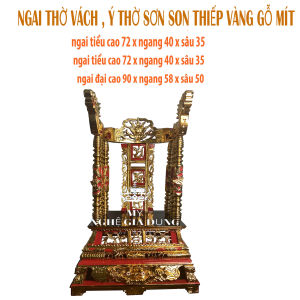 Ngai thờ vách-ngai thờ gỗ mít-ỷ thờ vách