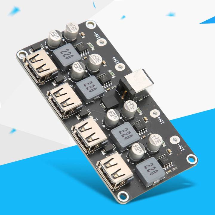 4 Way Module Power Buck Charging Board 4 Way Charging Module Multiple Protection FR ...