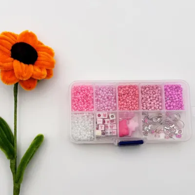 Colorful DIY Bracelet Kit Acrylic Letter Beads Set for Name Bracelets Jewelry Making Arts And Crafts