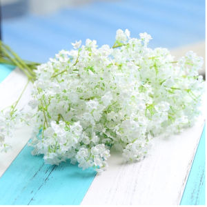 Hoa baby giả decor trang trí để bàn cắm bình phòng khách chụp ảnh đám cưới cao cấp dài từ 40-60cmTODOCO