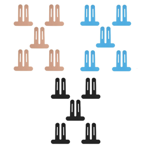 5Pieces Kinesiology Tape for Knee Support Breathable Comfortable Support Muscle Tape Elastic Athletic Tape for Sport