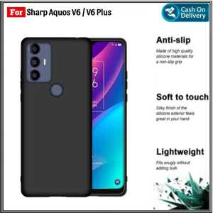 PAKET Case Sharp Aquos V6 V6 Plus NEW Casing Premium SoftCase Slim Exellent Slim Matte Cover