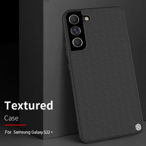 Samsung Galaxy S23 S22 S21 Series Ultra + Plus A54 A34 A14 5G FE - Nillkin Full Coverage Texture Case Casing Matte Scratch Resistant Shock Anti Fingerprint Fabric Durable PC panel Scratch Proof Plus Impact Slip Lanyard Hole Camera Protection Screen Rough