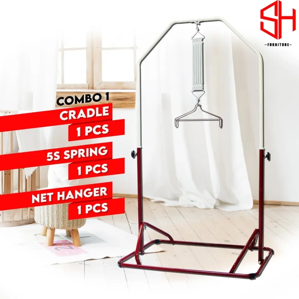 Baby spring cot top stand