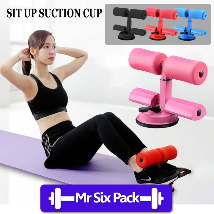 SIT UP AID SUCTION CUP T Bar Ads Waist Abdomen Training Gym