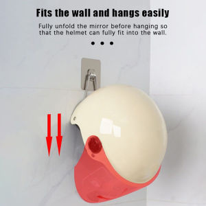 🔥FJS🔥 ที่แขวนหมวกกันน็อคสำหรับจักรยานที่แขวนหมวกกันน็อคโลหะติดผนังที่แขวนหมวกจักรยานทำจากสแตนเลส