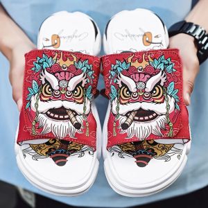 Ngouxm Summer Youth Slippers Men Unique Design High Quality Slippers Non-Slip Outside Flip Flops Thick-Soled Toe Sandals