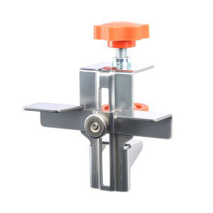 Mạnh mẽ stainlesses thép cửa tủ cài đặt Jig với cánh tay hỗ trợ điều chỉnh để định vị dễ dàng và thiết thực