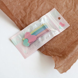 [10 PCS] Jepitan Lidi Rambut Warna Warni Isi 10 Korea Style Fashion / Hairpin