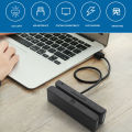 Credit Card Reader 3 Track Magnetic Stripe Card Reader Power on Self Test for Identity Verification. 