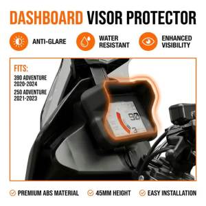 For 790 Adventure 890 Adventure 390 Adventure ADV R 2020- Motorcycle Dashboard Instrument Screen Protector Sun Visor Cover Guard