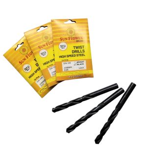 Mata Bor Besi Sunflower / HIGH SPEED STEEL Twist Drill 1 mm - 12 mm / Sunflower / Mata Bor Sunflower / Mata Bor Besi / Mata Bor Besi Alumunium SunFlower / Mata Bor Besi HSS / Mata Bor Besi SunFlower /
