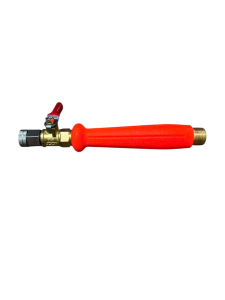 COMBO tay cầm cam có van khoá ngắt mở nước kèm béc tưới cây phun xa sương rẽ quạt - ren đuôi trong 14mm ngoài 17mm