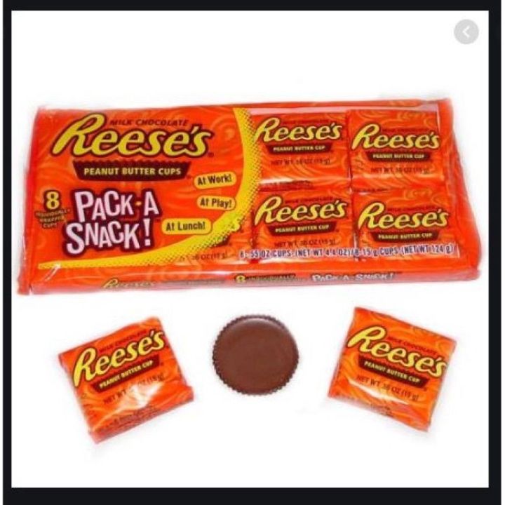 【COD】 Original Reeses Peanut Butter Cups Mini-8 PIECES | Lazada PH