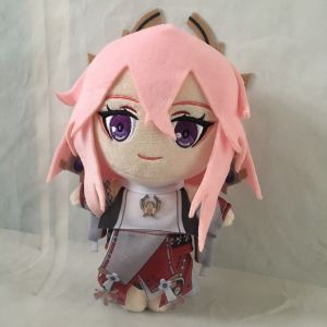 20cm Genshin Impact Stuffed Doll Lyney Lynette Itto Kazuha Beidou Plush Toy Tartaglia Anime Yae Miko Plushies Dolls Gift