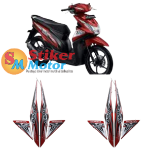 lis les sticker lis body beat fi 2016 putih merah