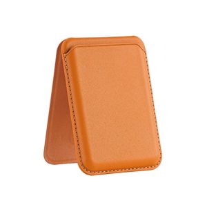 NAIL SALON For Magsafe Wallet Phone Card Holder Foldable Strong Adsorption ic Stand Premium Safety Wallet Card Bag for iPhone 16 15 14 13 12 ProMax