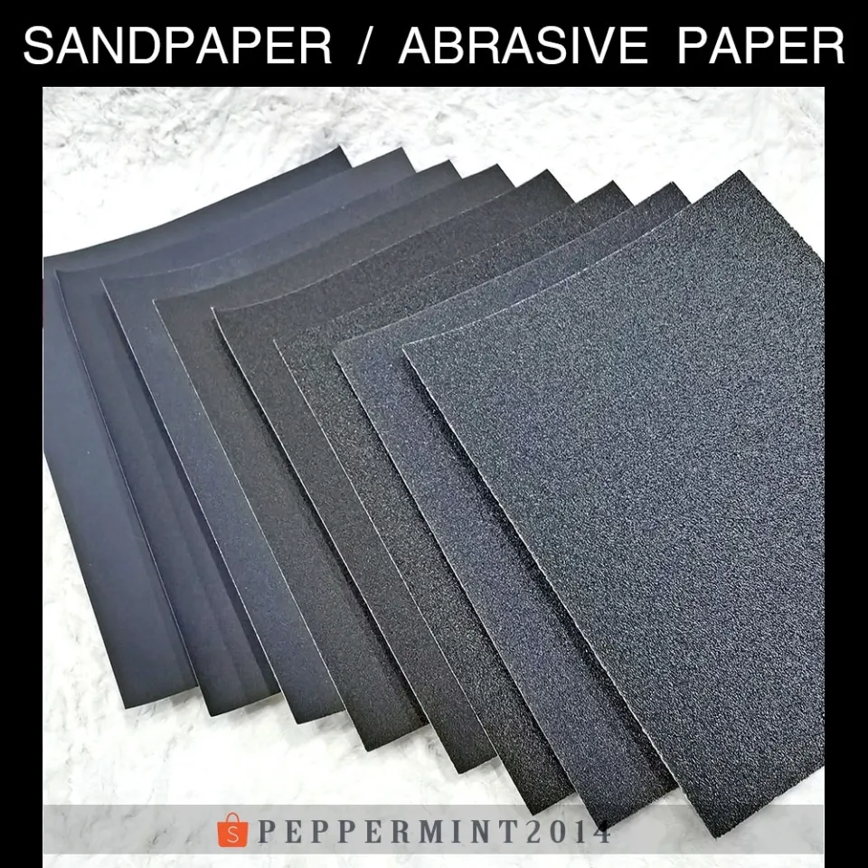 Sandpaper Papel De Liha Power Sanding by hand Coated Abrasive