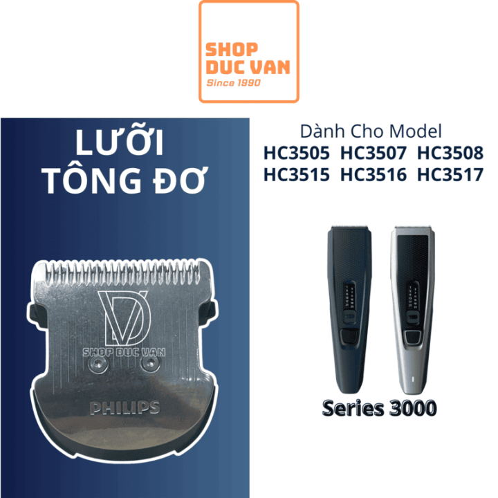 Lưỡi Tông Đơ Thay Thế Philips Series 3000 HC3505 HC3507 HC3508 HC3515 ...