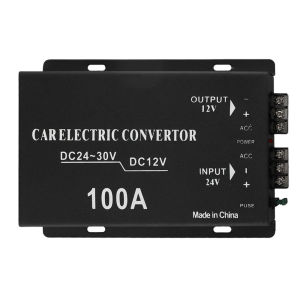 Bộ Đổi Nguồn 24V Sang 12V Cho Xe Tải Xe Buýt – Giảm Áp An Toàn 10A-60A Dùng Cho Điều Hòa Âm Thanh