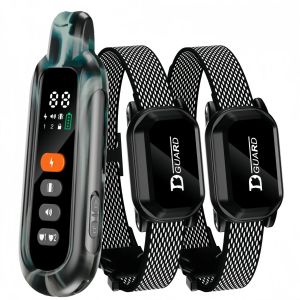 3300FT Electric Dog Training Collar Remote Control WaterproofBehaviorFor 6-120lbs Puppy With Shock Vibration Anti-barking