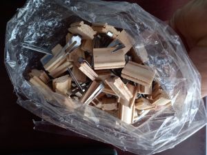 Sét 10 Xiên hoa quả trái cây cho chim ( ghim trái cây ghim chuối )