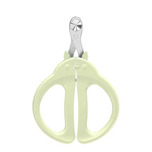 Pet Nail Clippers Cat Nail Cutter with Round Hole Stainless Steel Totoro Anti-Bleeding Nail Trimmer